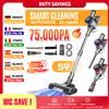 Inse S9 Aspirapolvere senza fili, 75KPa, Serbatoio 1L, Display LED, Ideale per peli di animali e tappeti