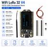Gaqqee Scheda di Sviluppo WiFi LoRa 32 V4 ESP32 Bluetooth, Schermo OLED da 0,96 Pollici, Scheda di Sviluppo IoT a Basso Consumo ESP32-S3R2