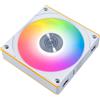 LIAN LI Ventola Lian Li UNI FAN CL FLEX Wireless Reverse Blade ARGB PWM 120mm Bianco