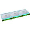 LIAN LI Ventole Lian Li UNI FAN SL Wireless FLEX PWM ARGB Reverse Blade Kit Da 3 120mm Bianco