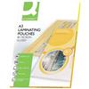 Q-Connect Pouches per plastificatrici Q-Connect 2x80 µm finitura lucida A3 Conf. 100 pezzi - KF04122