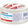 tesa Nastri adesivi per la spedizione tesa BASIC in PP acrilico rumoroso 50 mm x 66 m trasparente - 58570-00000-00 - PROMOZIONE (acquisto minimo 6pz)