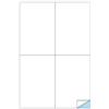 markin Etichette bianche MARKIN permanenti 105x148,5mm conf. da 400 etichette - X210C519 - PREZZO SPECIALE IN SCADENZA