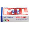 Zenith Punti metallici ZENITH 515/8 24/8 Conf. 1000 pezzi - 0305151801 - PROMOZIONE (acquisto minimo 10pz)