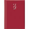 castelli Agenda giornaliera 2027 Egadi s/d abbinati copertina gommata 14,3x20,5 cm rosso rubino - 27-250FT-C21