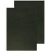 Q-Connect Copertina per rilegatura Q-Connect A4 250 g/m² nero goffrato conf. 100 pezzi - KF00501 - PREZZO SPECIALE IN SCADENZA