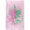Trevco Wicked Rosa And Green Glinda And Elphaba Portrait Coperta super morbida al tatto setoso - 91 x 147 cm