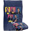 LOGOVISION Peacemaker Season Two Character Squares Coperta super morbida al tatto setoso - 91 x 147 cm