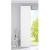 Gardinenbox: tenda a pannello Milano in velluto, opaca, asta di contrappeso, colore bianco, altezza x larghezza 245x60 cm
