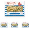 Agnesi Tagliatelle all'Uovo Paglia e Fieno - Pasta all'Uovo Festaiola, Confezione in Carta FSC, 250 Grammi (Confezione da 4)