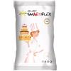 Smartflex Fondant Velvet Vanille - 1 Kg | Pasta di Zucchero per Ricoprire Torte, Modellare e Decorare, Extra Elastica e Resistente agli Strappi