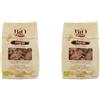 Bio granoro Tagliatelle Rustiche Integrali, 500 g (Confezione da 2)