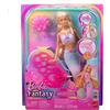 MATTEL TOYS S.R.L. Barbie JLW56 Sirenetta Bolle di Sapone con capelli e ciocche colorate