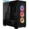 CORSAIR 3500X RS-R ARGB Case PC Mid-Tower - 3 Ventole RS120-R ARGB Preinstallate