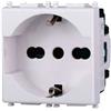 ETTROIT PRESA SCHUKO 2P+T 16A COMPATIBILE VIMAR PLANA