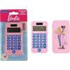 Lexibook, Mattel Barbie, Calcolatrice Tascabile Barbie con Coperchio Protettivo, funzioni di calcolo Convenzionali e avanzate, alimentata a Batteria e a energia Solare, Rosa, C45BBLXB