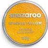 Snazaroo - Pittura Per Viso e Corpo, Trucchi da Viso per Travestimenti, per Bambini e Adulti, 18 ML, Colore Giallo Scintillante