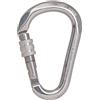 Kong. HMS Classic Screw Sleeve. Moschettone in Alluminio con Ghiera a Vite. Sistema Keylock. Certificato EN 12275 ed EN 362. Arrampicata e Lavoro in Quota. Made in Italy. Peso 88g.