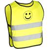 M-WAVE Safety Vest, Size: XXS-XS, Colour: Yellow, with Each 2 Reflective Stripes On Front And Rear, with Velcro Fastener On The Sides, According To En 17353:2020