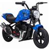 AIYAPLAY Moto da Cross Elettrica per Bambini 24V Motore 180W, 6-12 Anni, Pneumatici 30cm in Gomma, Blu | Aosom Italy