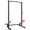 SPORTNOW Rack Squat 500 kg con Barra Trazioni e Supporto Bilanciere Regolabile | Aosom Italy