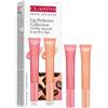 Clarins Lip Perfector Set 01 Rose Shimmer 12ml + 02 Apricot Shimmer 12ml