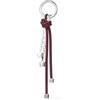 Michael Kors SPECKLED CORD CHARM OXBLOOD