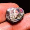 akgemsandjewellry_786 Opale Grezzo, Naturale black opal raw, Etiope Fire opal Gemma 8 KT 16x13 MM