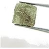 NATURAL ROSE CUT DIAMONDS Naturale Cubo Grezzo Diamante 4.80tcw Argento Grigio Luccicante 7.5 x 7.2 X 7.0
