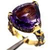 PNG Anello In Argento 925 Con Ametista Viola E Zaffiro Blu Misura 6 17 X 18 MM