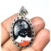 Unico 37.2Ct Mountain Aurora Opale Design 925 Argento Pendente per Regalo