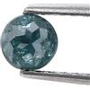 Sparkling Fancy Diamonds Diamante Naturale Blue Portuguese Cut Fancy Round 0.26ct 1 Pezzo