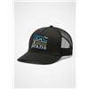 PRANA Desert Road Trucker CAP - BLACK PEAK PATH