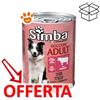 Monge Simba Dog Adult Manzo - Lattina Da 415 Gr - CONFEZIONE RISPARMIO