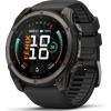 GARMIN Fenix 9 AMOLED SAPPHIRE 51mm Crbn Gry DLC Titanium bezel con cinturino Black/Pble Gry Art.010-04763-11