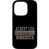 Minnesota born and Minnesota apparel Custodia per iPhone 14 Pro Retrò Albert Lea Minnesota