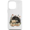 Whisker & Ink Works Custodia per iPhone 13 Pro My Muse Has Whiskers - Maglietta divertente per amanti della poesia con gatti