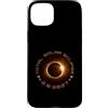 Europe Africa Total Solar Eclipse 2.8.20 Custodia per iPhone 15 Plus Total Solar Eclipse 2.8.2027 Spagna Marocco Egitto Tasca