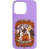 Nomad Tides & Pines Spooky Pet Custodia per iPhone 15 Pro Max Ghost Pug Paranormale Divertente Halloween Autunno Estetica