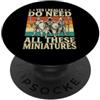 RPG Tabletop Merch Sì, ho davvero bisogno di tutte queste miniature - RPG da tavolo D20 PopSockets PopGrip Adesivo