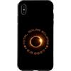 Europe Africa Total Solar Eclipse 2.8.20 Custodia per iPhone XS Max Total Solar Eclipse 2.8.2027 Spagna Marocco Egitto Tasca