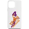 COOL BASKETBALL DESIGNS AND OUTFITS Custodia per iPhone 13 Pro Max 4 ANNI DI BEING AWESOME BASKET 4. COMPLEANNO