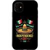 Flo Design Mexican Independence Day Outf Custodia per iPhone 11 16th Of September 1810 Mexico Independence Day