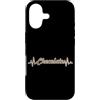 Sweets Chocolate Fan Funny Chocolate Des Custodia per iPhone 17 Foodie Funny Chocolate Lovers Citazione Chocolate Heartbeat