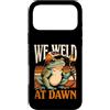 Weld Welding Frog Crew Custodia per iPhone 17 Pro Max Saldiamo All'alba Saldatura Frog