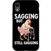 Funny Sagging But Still Gagging Embarras Custodia per iPhone XR Cadente ma ancora bavaglio pollo meme rabbrivido inappropriato