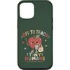 Teacher & Classroom Co. Custodia per iPhone 12/12 Pro Divertente insegnante Apple torna a scuola aula