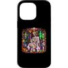 Halloween Glam Retro Vintage Comics Pop Custodia per iPhone 14 Pro Max Doctor MD Egpytian Mummy Spaventoso Medico Haunted Horror Donne