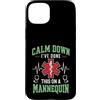 Funny Paramedic Gifts Custodia per iPhone 15 Plus Calma giù paramedico manichino SME umorismo medico