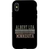Minnesota born and Minnesota apparel Custodia per iPhone X/XS Retrò Albert Lea Minnesota
